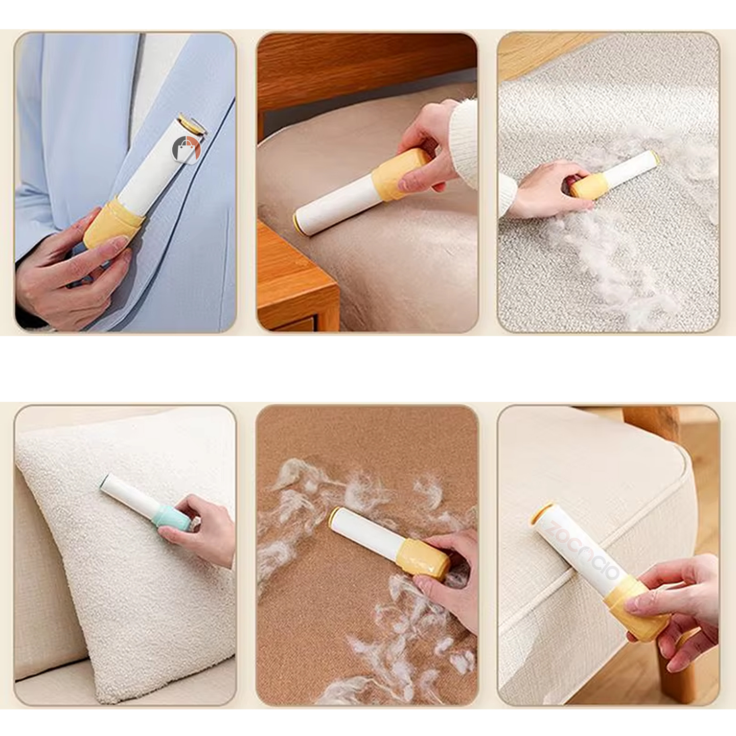 Miniatura 2 de Combox2  Mini Rodillo Adhesivo Quitapelo